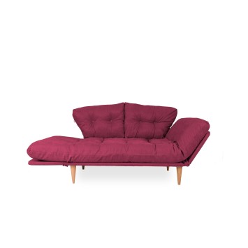 Sofá cama 3 plazas Nina Daybed GR105 Rojo oscuro - 859FTN1350