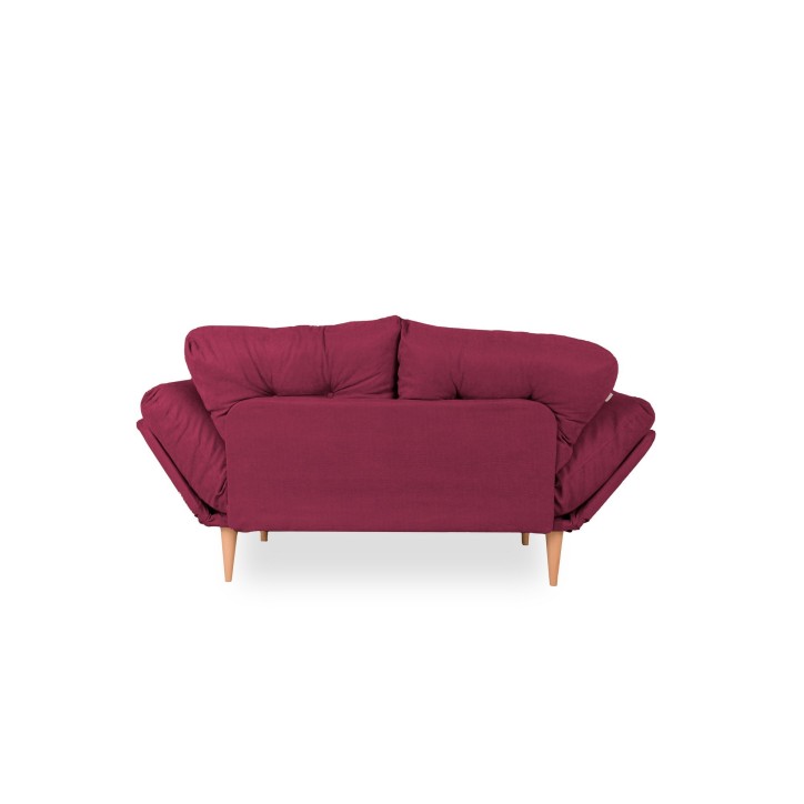 Sofá cama 3 plazas Nina Daybed GR105 Rojo oscuro