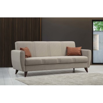 Sofá cama 3 plazas Zaden Beige - 730MST1210