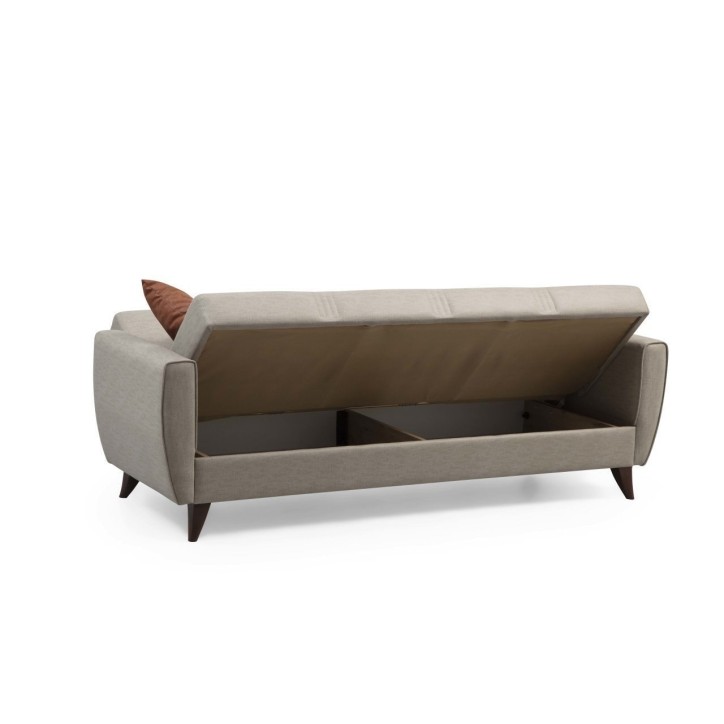 Sofá cama 3 plazas Zaden Beige