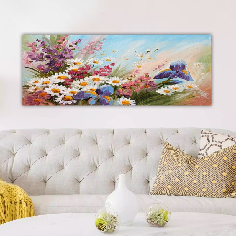 Pintura decorativa lienzo YTY184119419_3080 multicolor 30x80 cm