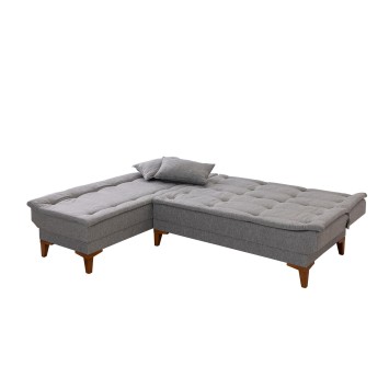 Sofá cama rinconera Santo izquierdo Gris - 867UNQ1927