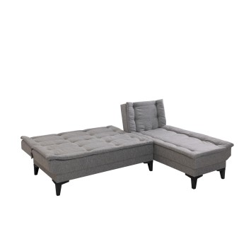 Sofá cama rinconera Santo S Gris - 867UNQ1911