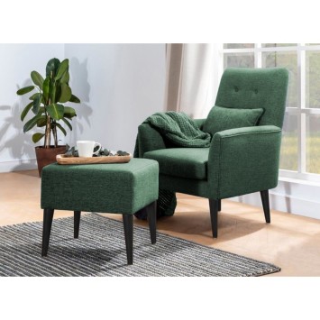 Set sofá cama sillón Aqua TAKIM7-S 1070 Verde - 867UNQ1682