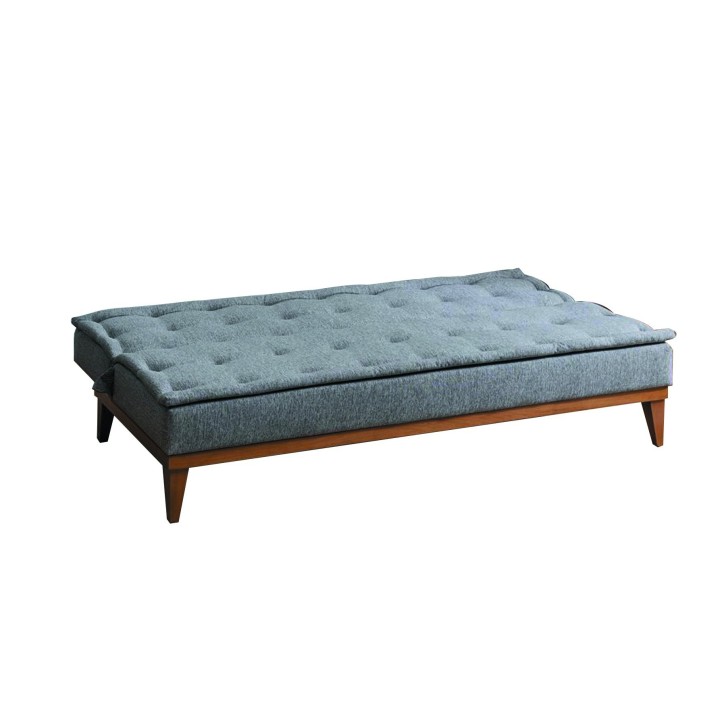 Set sofá cama sillón Fuoco TKM04-94216 Gris oscuro