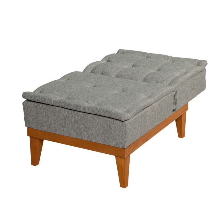 Set sofá cama sillón Fuoco TKM04-94216 Gris oscuro