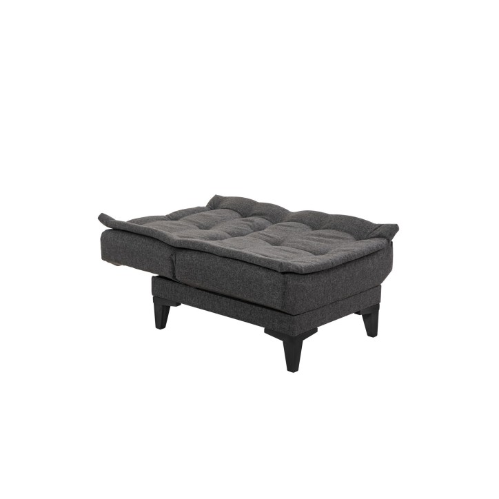 Set sofá cama sillón Santo S 1053 Antracita