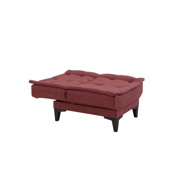 Set sofá cama sillón Santo S 94819 Rojo burdeos