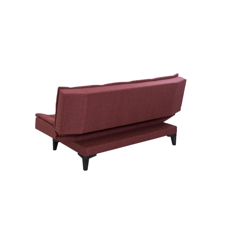 Set sofá cama sillón Santo S 94819 Rojo burdeos