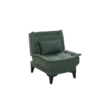 Set sofá cama sillón Santo S 1070 Verde - 867UNQ1692