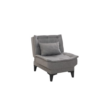 Set sofá cama sillón Santo S 1008 Gris - 867UNQ1693