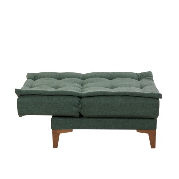 Set sofá cama sillón Santo TKM03-1070 Verde - 867UNQ1640