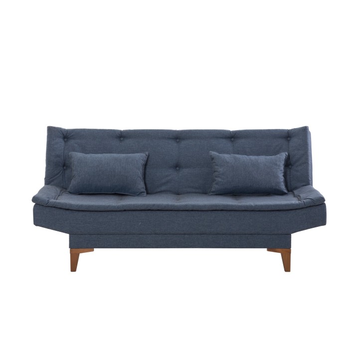 Set sofá cama sillón Santo Azul oscuro