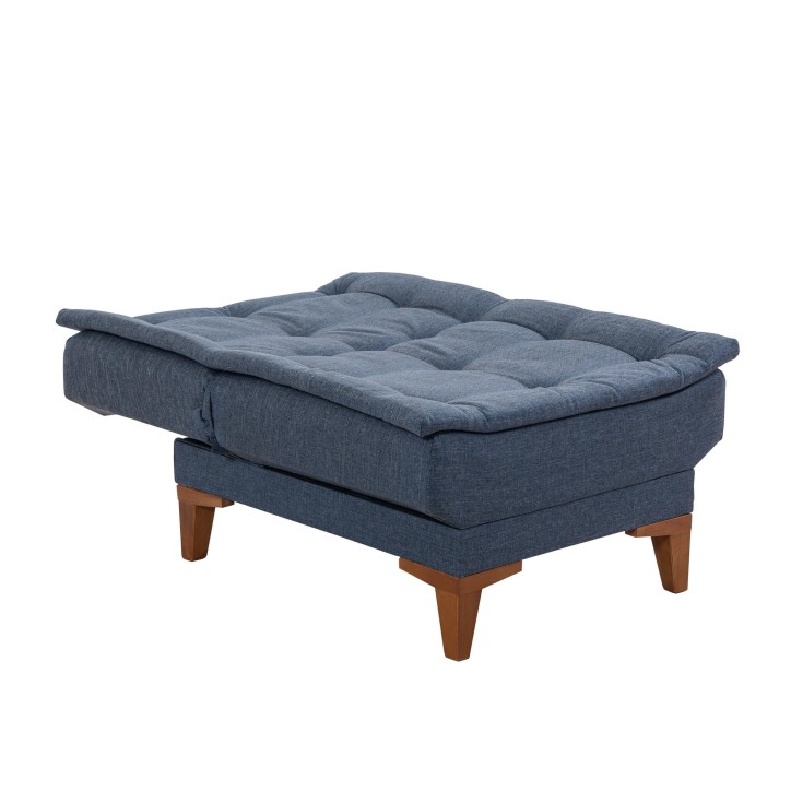 Set sofá cama sillón Santo Azul oscuro