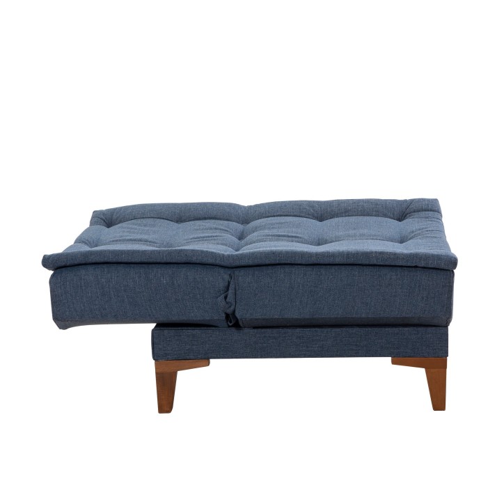 Set sofá cama sillón Santo Azul oscuro