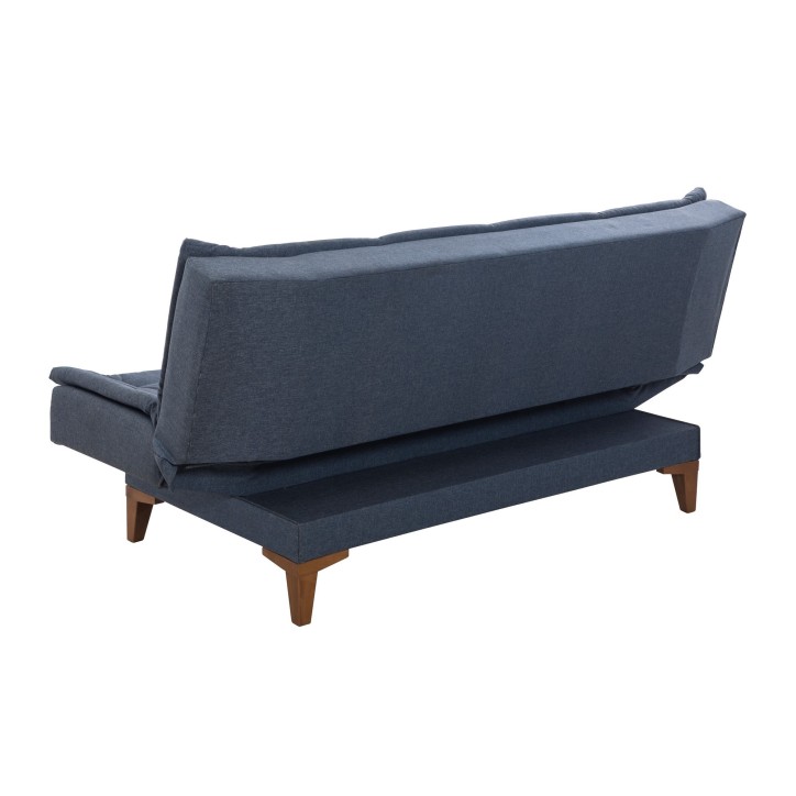 Set sofá cama sillón Santo Azul oscuro