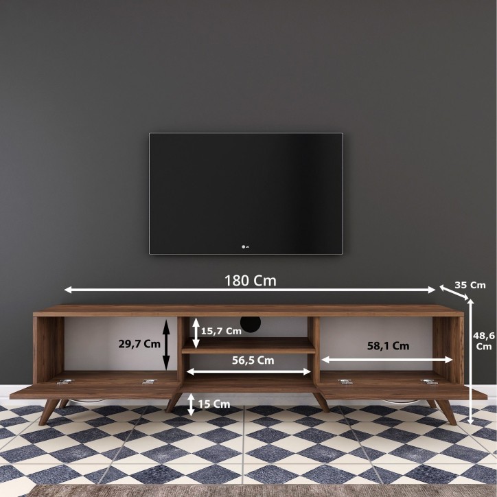 Mueble TV A9-221 nogal