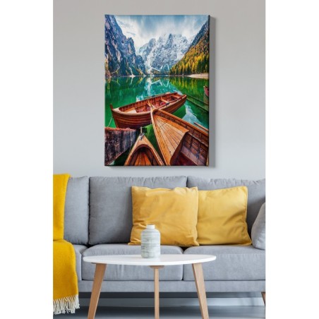 Pintura decorativa lienzo Kanvas Tablo-186 multicolor 70x100 cm