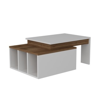 Mesa de centro Kolarado nogal blanco - 756FRN2806