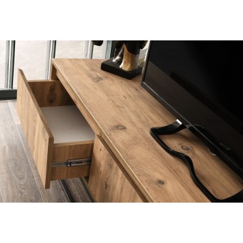 Mueble TV Tılsım 180 pino negro - 854KLN3007