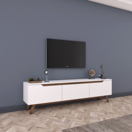 Mueble TV D1-794 nogal blanco