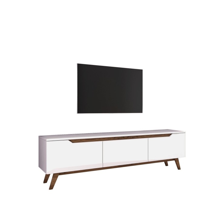 Mueble TV D1-794 nogal blanco