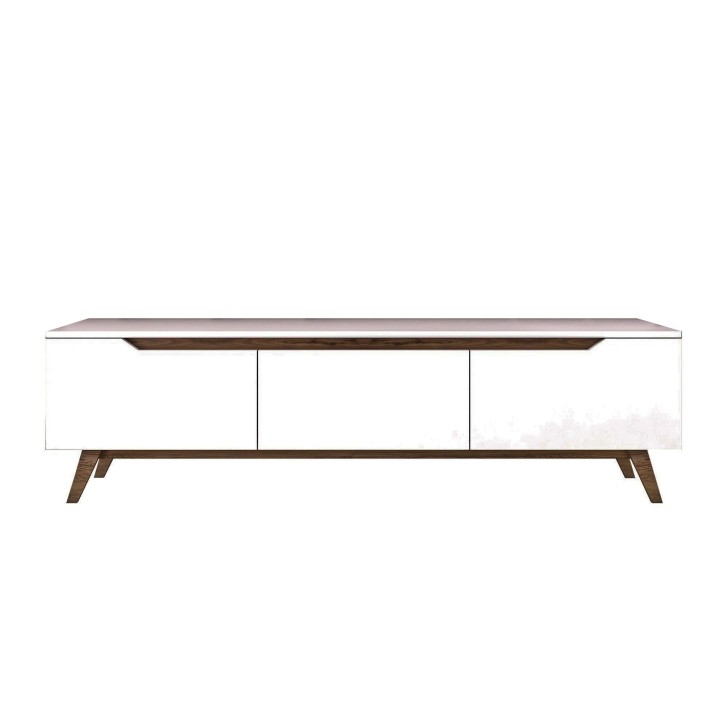 Mueble TV D1-794 nogal blanco