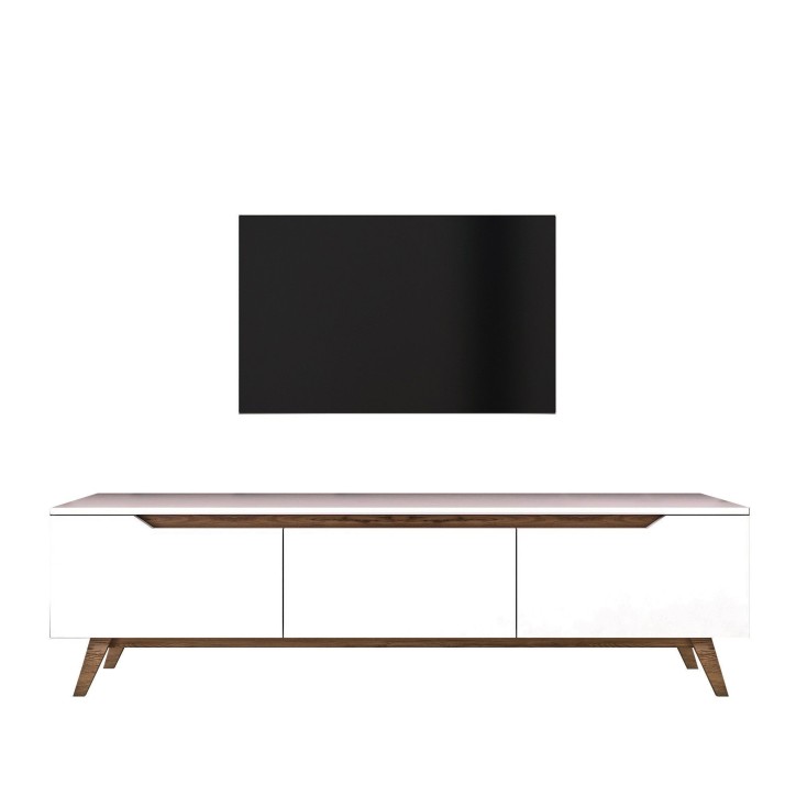 Mueble TV D1-794 nogal blanco