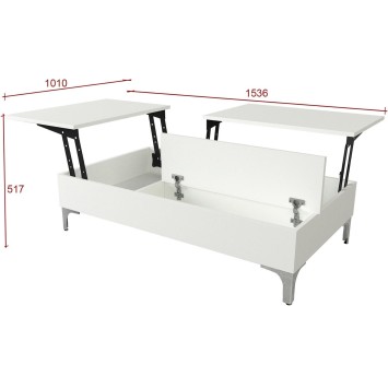 Mesa de centro Esinti blanco - 756FRN2813