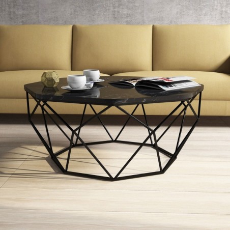 Mesa de centro Diamond negro