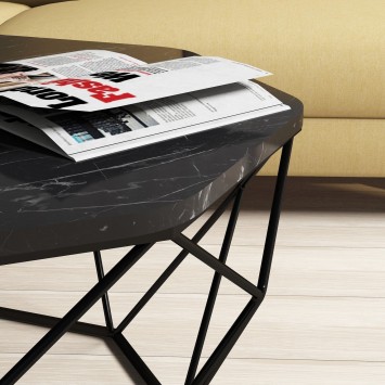 Mesa de centro Diamond negro - 845HCT2859