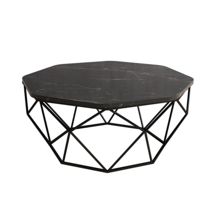 Mesa de centro Diamond negro