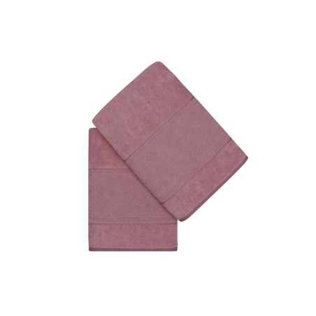 Juego toallas de baño (2 piezas) Sultan  rosa
