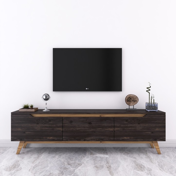 Mueble TV D1-1009 nogal negro