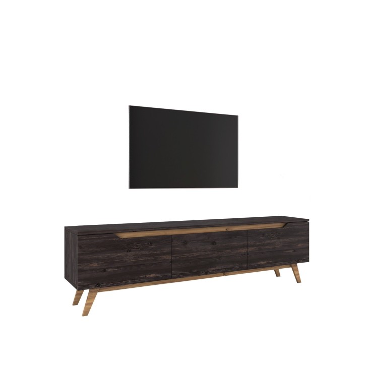 Mueble TV D1-1009 nogal negro