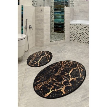 Alfombra de baño Set (2 piezas) Goldes multicolor