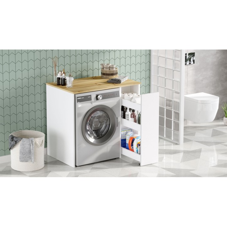 Mueble de baño SA1-WK blanco nogal