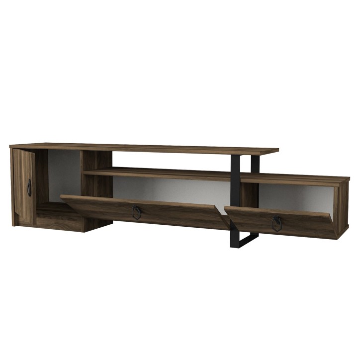 Mueble TV Aramis negro nogal