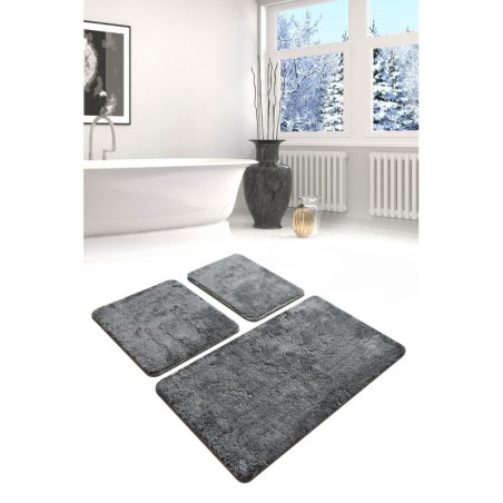 Alfombra de baño Set (3 piezas) Havai  humo