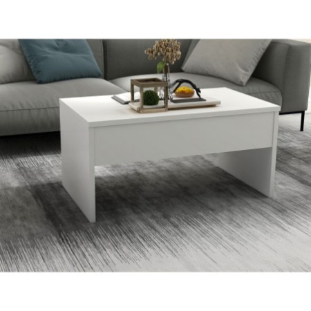 Mesa de centro Akıllı blanco