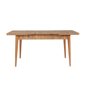 Set mesa comedor extensible y sillas (5 piezas) Vina pino atlántico soho - 869VEL5117