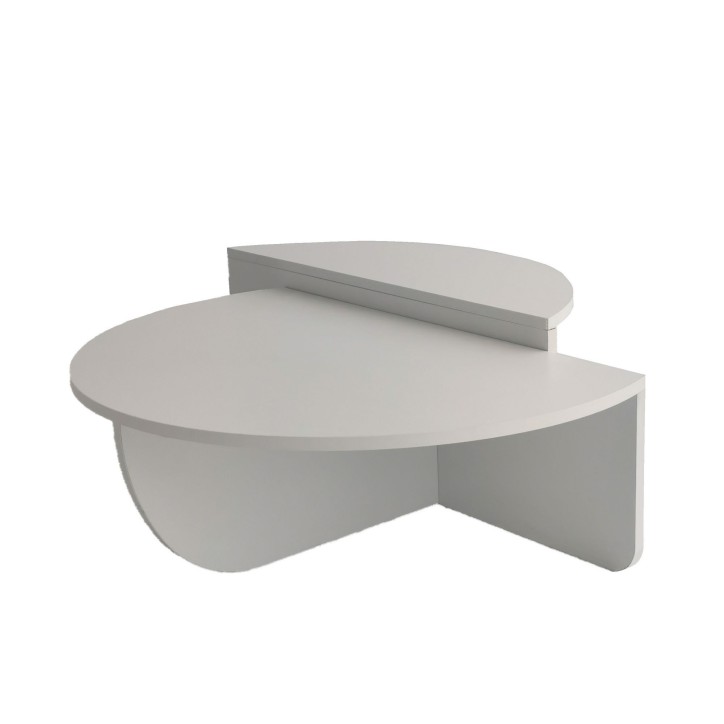 Mesa de centro Podium blanco