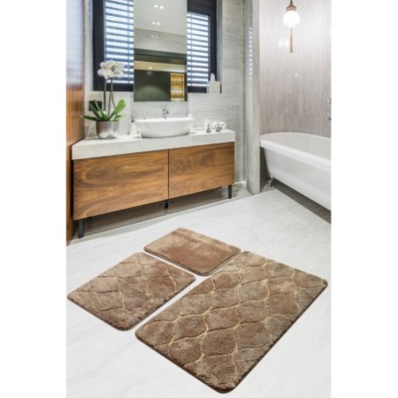 Alfombra de baño Set (3 piezas) Infinity  caramelo