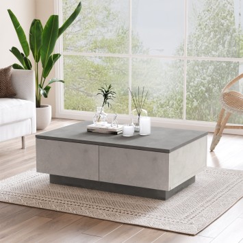 Mesa de centro LV17-GT antracita plateado - 921YRD1134