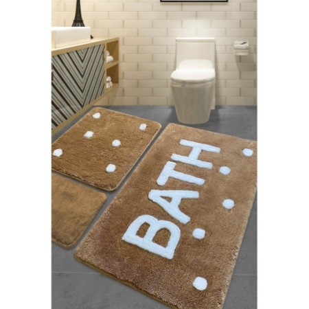 Alfombra de baño Set (3 piezas) Bath multicolor