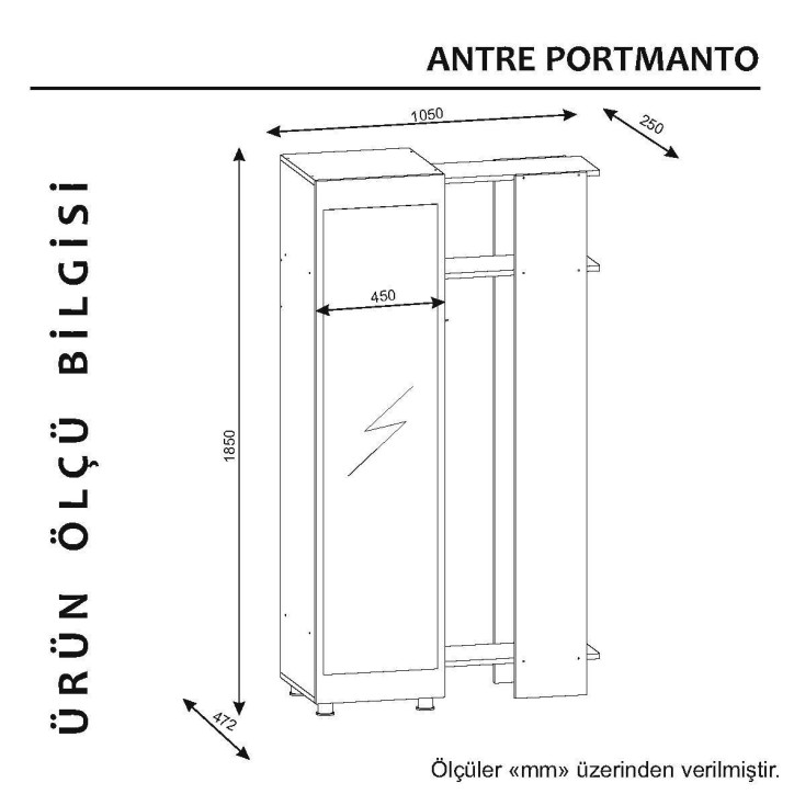 Recibidor Antre blanco