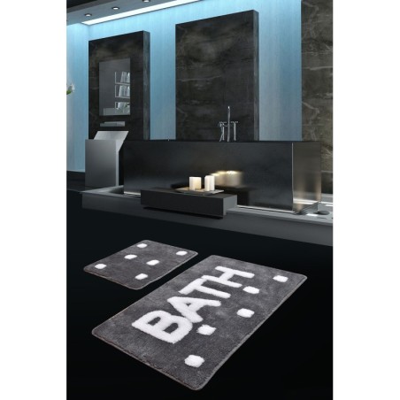 Alfombra de baño Set (2 piezas) Bath  humo