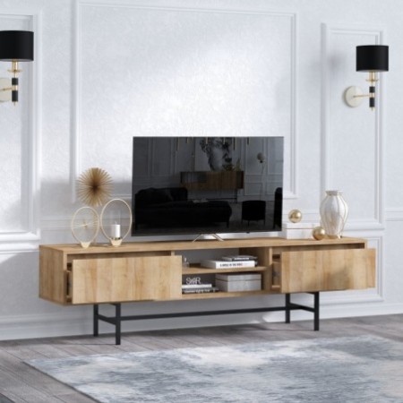 Mueble TV Matias roble negro