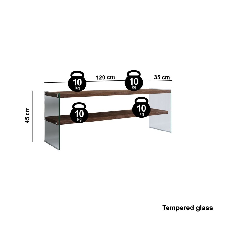 Mueble TV TV1003 nogal