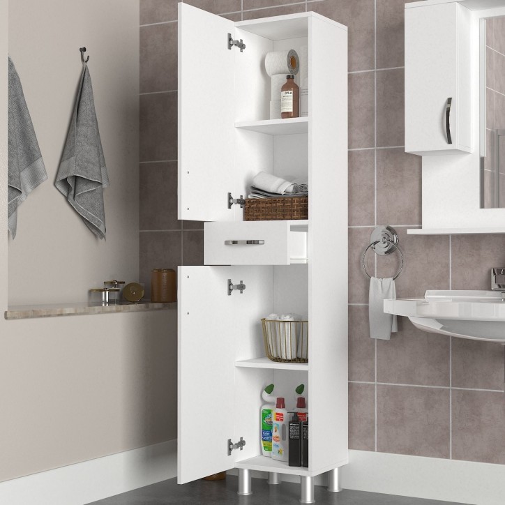 Mueble de baño Selin blanco